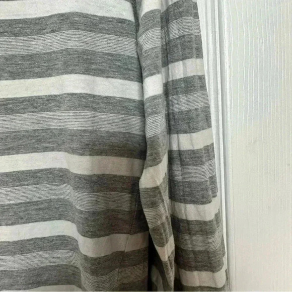 Stockhomme Evolution Shirt Stripes Front Pocket Grey & White Size Small - Picture 15 of 16